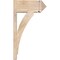 Ekena Millwork Thorton Arts & Crafts Smooth Outlooker, Douglas Fir, 7 1/2"W x 16"D x 28"H OUT08X16X28THR03SDF - alternate 3
